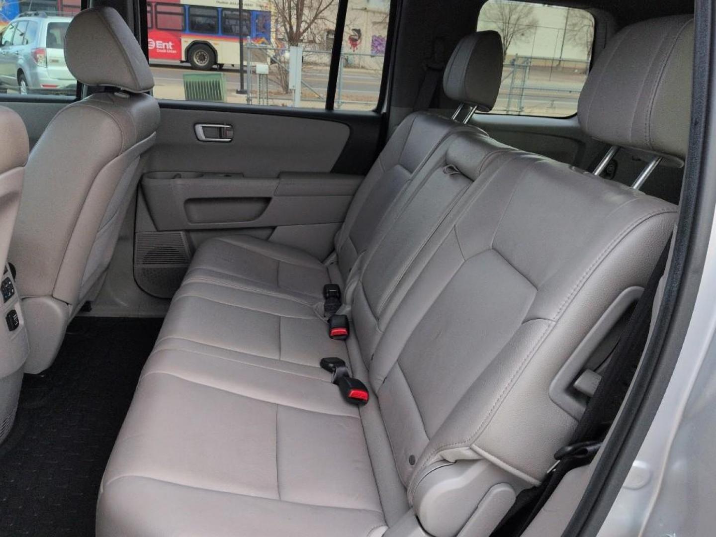 2012 GRAY Honda Pilot EXL (5FNYF4H53CB) with an V6, 3.5L engine, Automatic transmission, located at 10890 W. Colfax Ave., Lakewood, CO, 80215, (303) 274-7692, 39.739914, -105.120132 - Photo#17