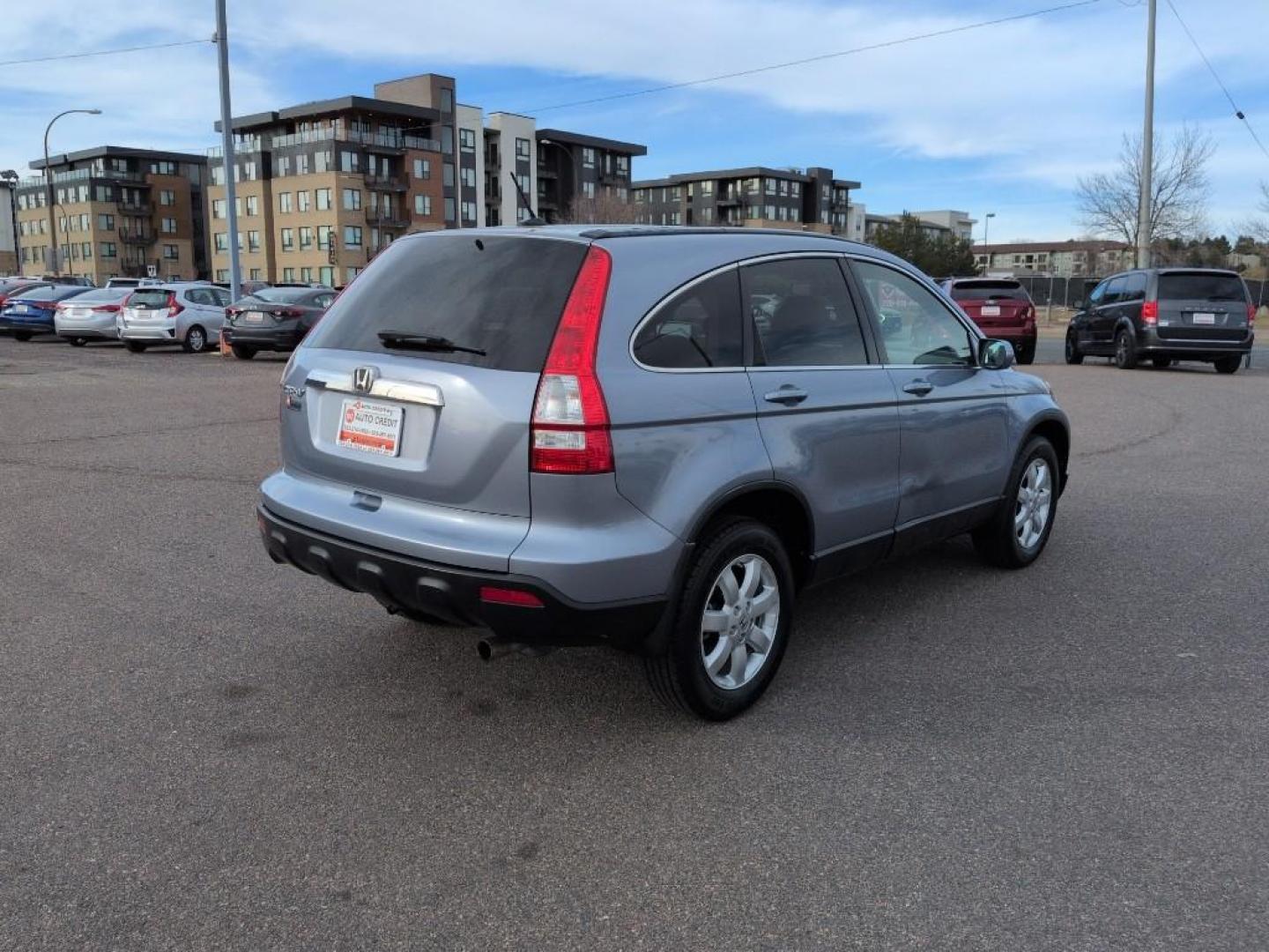2008 GRAY Honda CR-V EX-L (JHLRE48748C) with an 4 Cyl, 2.4L engine, Automatic transmission, located at 10890 W. Colfax Ave., Lakewood, CO, 80215, (303) 274-7692, 39.739914, -105.120132 - Photo#4