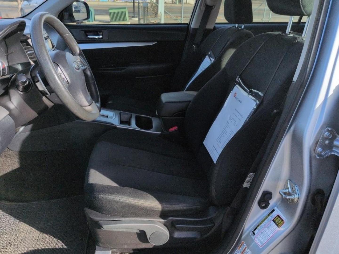 2014 SILVER Subaru Outback 2.5i (4S4BRCAC4E3) with an 4 Cyl, 2.5L engine, Automatic transmission, located at 10890 W. Colfax Ave., Lakewood, CO, 80215, (303) 274-7692, 39.739914, -105.120132 - Photo#9