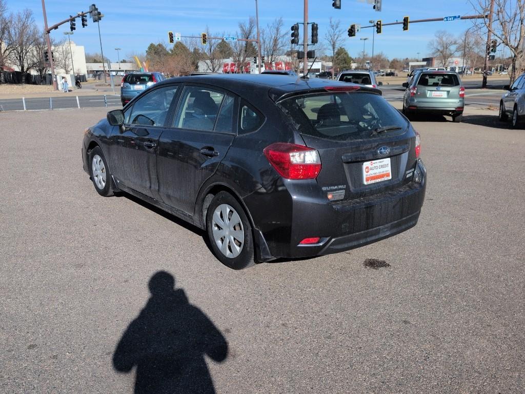 2013 GRAY Subaru Impreza Base (JF1GPAA61DH) with an 4 Cyl, 2.0L engine, Automatic transmission, located at 10890 W. Colfax Ave., Lakewood, CO, 80215, (303) 274-7692, 39.739914, -105.120132 - Photo#6
