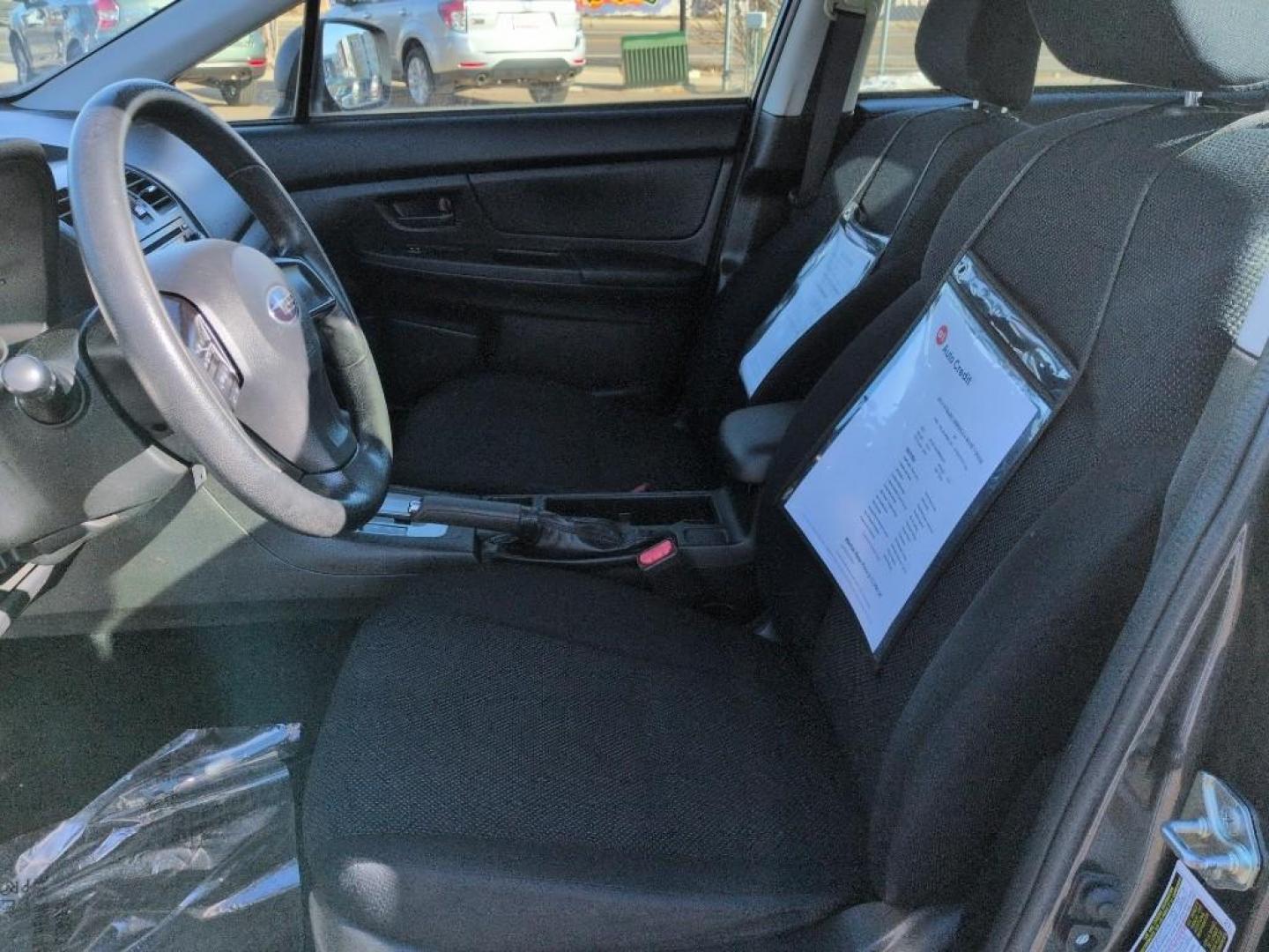 2013 GRAY Subaru Impreza Base (JF1GPAA61DH) with an 4 Cyl, 2.0L engine, Automatic transmission, located at 10890 W. Colfax Ave., Lakewood, CO, 80215, (303) 274-7692, 39.739914, -105.120132 - Photo#9