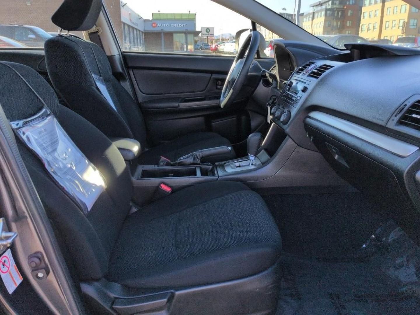 2013 GRAY Subaru Impreza Base (JF1GPAA61DH) with an 4 Cyl, 2.0L engine, Automatic transmission, located at 10890 W. Colfax Ave., Lakewood, CO, 80215, (303) 274-7692, 39.739914, -105.120132 - Photo#17