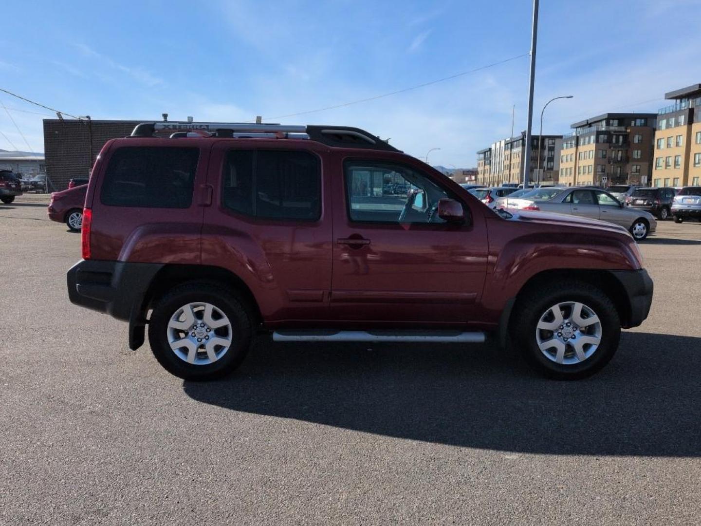 2010 RED Nissan Xterra X 4WD (5N1AN0NW4AC) with an V6, 4.0L engine, Automatic transmission, located at 10890 W. Colfax Ave., Lakewood, CO, 80215, (303) 274-7692, 39.739914, -105.120132 - Photo#3