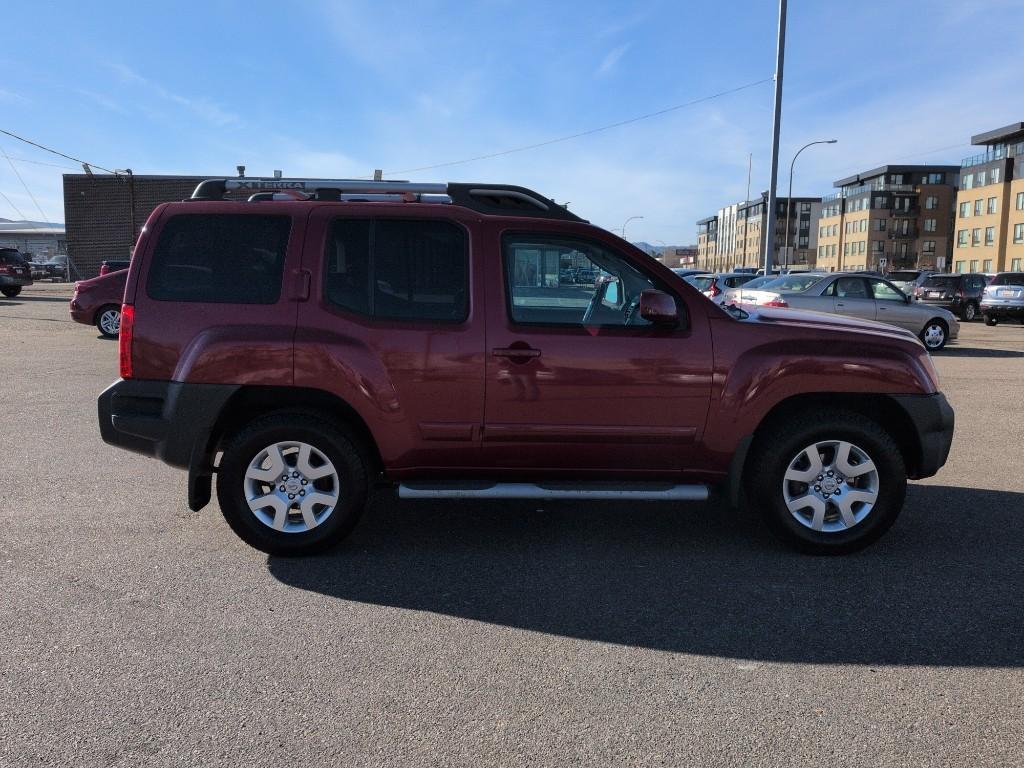2010 RED Nissan Xterra X 4WD (5N1AN0NW4AC) with an V6, 4.0L engine, Automatic transmission, located at 10890 W. Colfax Ave., Lakewood, CO, 80215, (303) 274-7692, 39.739914, -105.120132 - Photo#3