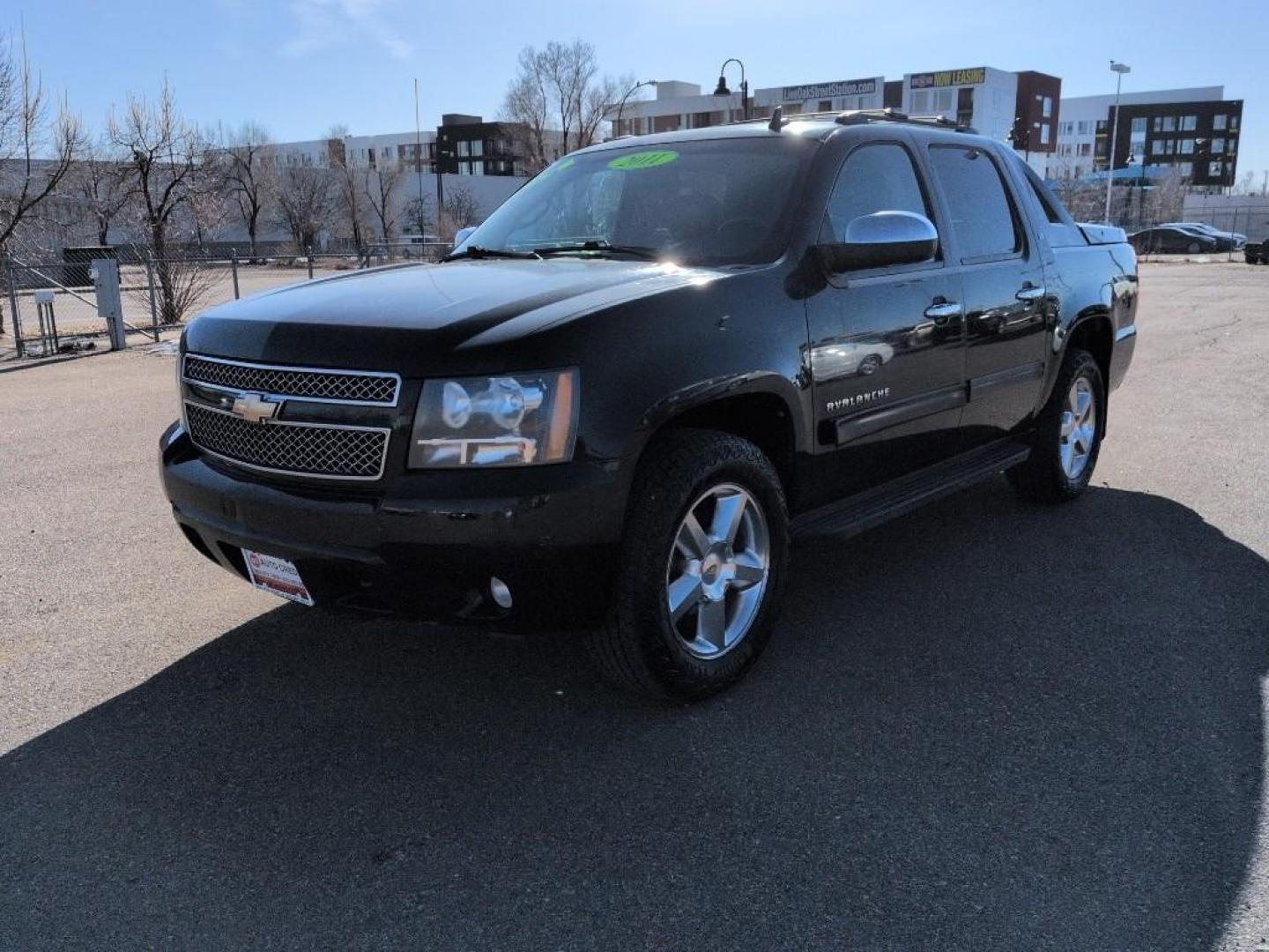 2011 BLACK Chevrolet Avalanche LT (3GNTKFE30BG) with an V8, 5.3L engine, Automatic transmission, located at 10890 W. Colfax Ave., Lakewood, CO, 80215, (303) 274-7692, 39.739914, -105.120132- Photo#0