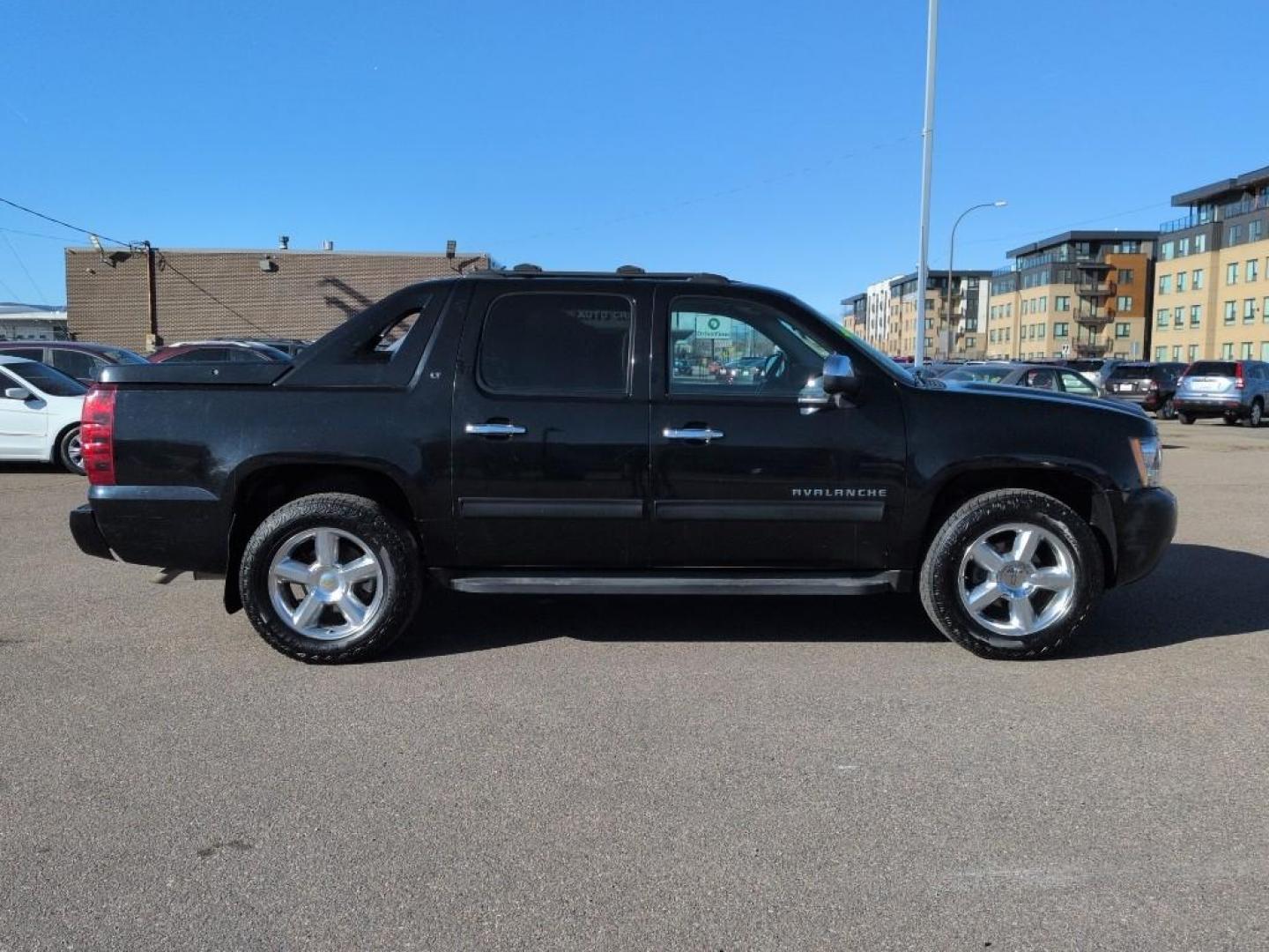 2011 BLACK Chevrolet Avalanche LT (3GNTKFE30BG) with an V8, 5.3L engine, Automatic transmission, located at 10890 W. Colfax Ave., Lakewood, CO, 80215, (303) 274-7692, 39.739914, -105.120132- Photo#3