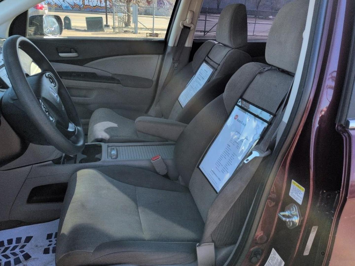 2013 BURGUNDY Honda CR-V LX (5J6RM3H33DL) with an 4 Cyl, 2.4L engine, Automatic transmission, located at 10890 W. Colfax Ave., Lakewood, CO, 80215, (303) 274-7692, 39.739914, -105.120132 - Photo#9