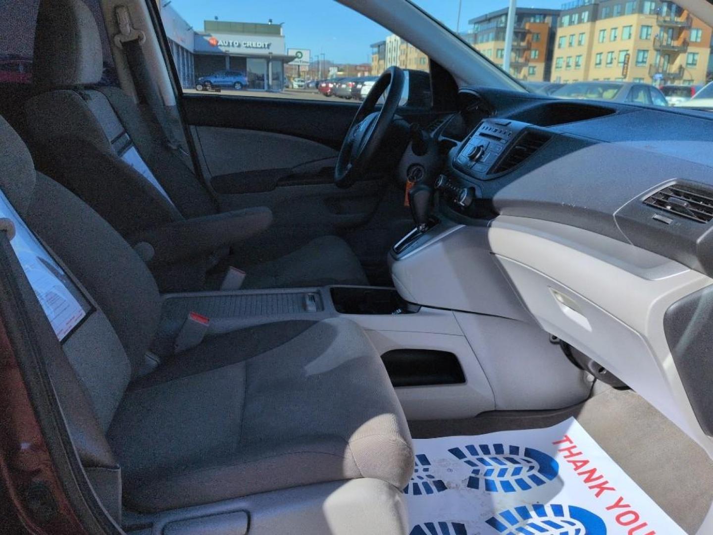 2013 BURGUNDY Honda CR-V LX (5J6RM3H33DL) with an 4 Cyl, 2.4L engine, Automatic transmission, located at 10890 W. Colfax Ave., Lakewood, CO, 80215, (303) 274-7692, 39.739914, -105.120132 - Photo#17