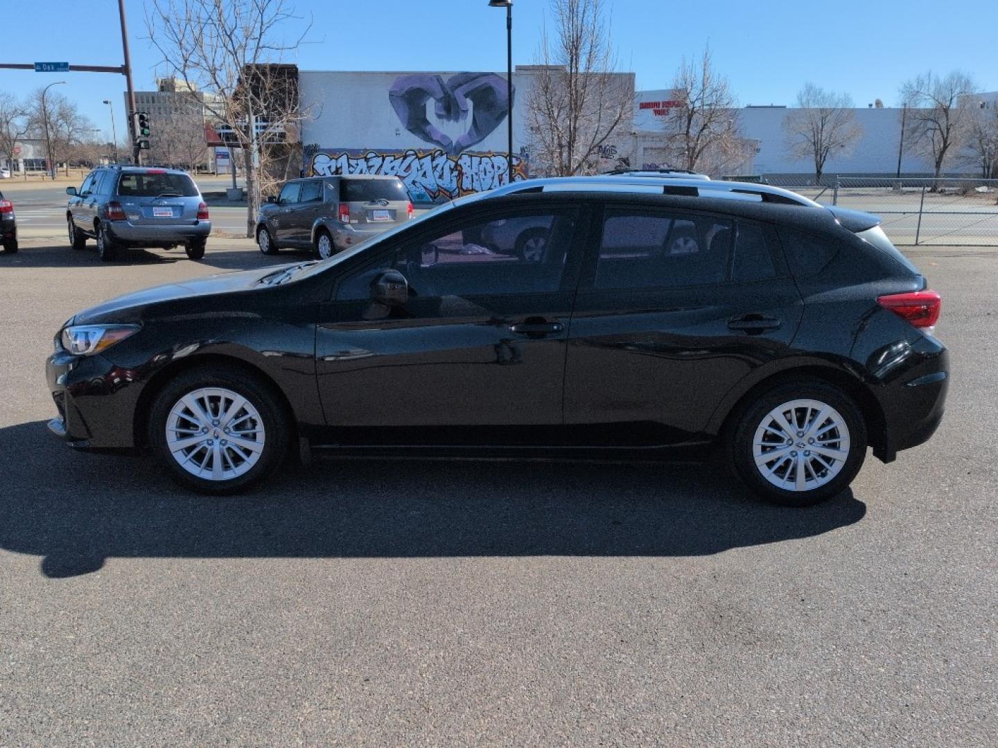 2017 BLACK /ACTUAL Subaru Impreza Premium (4S3GTAB68H3) with an 4 Cyl, 2.0L engine, Automatic transmission, located at 10890 W. Colfax Ave., Lakewood, CO, 80215, (303) 274-7692, 39.739914, -105.120132- Photo#7