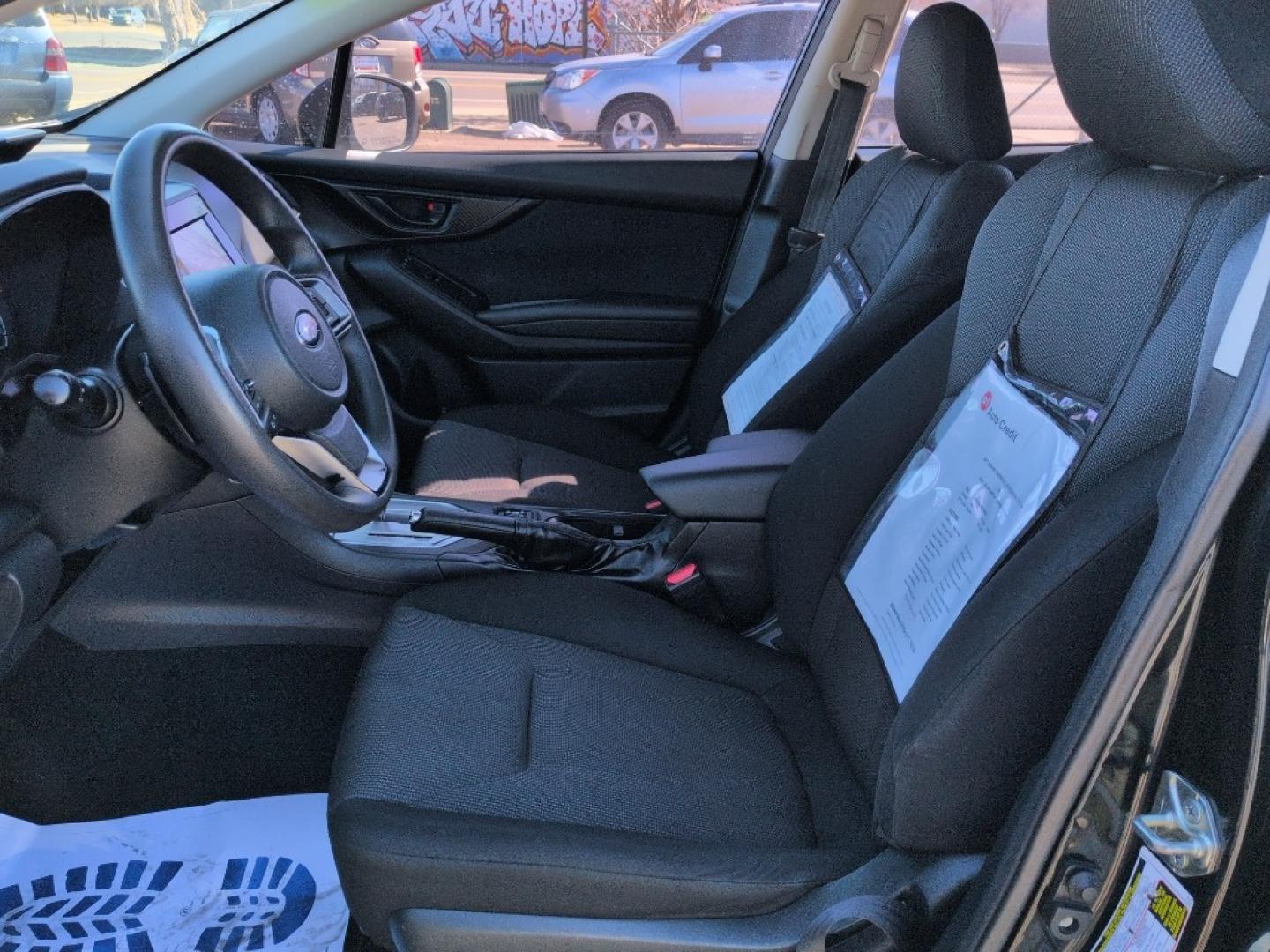 2017 BLACK /ACTUAL Subaru Impreza Premium (4S3GTAB68H3) with an 4 Cyl, 2.0L engine, Automatic transmission, located at 10890 W. Colfax Ave., Lakewood, CO, 80215, (303) 274-7692, 39.739914, -105.120132- Photo#9
