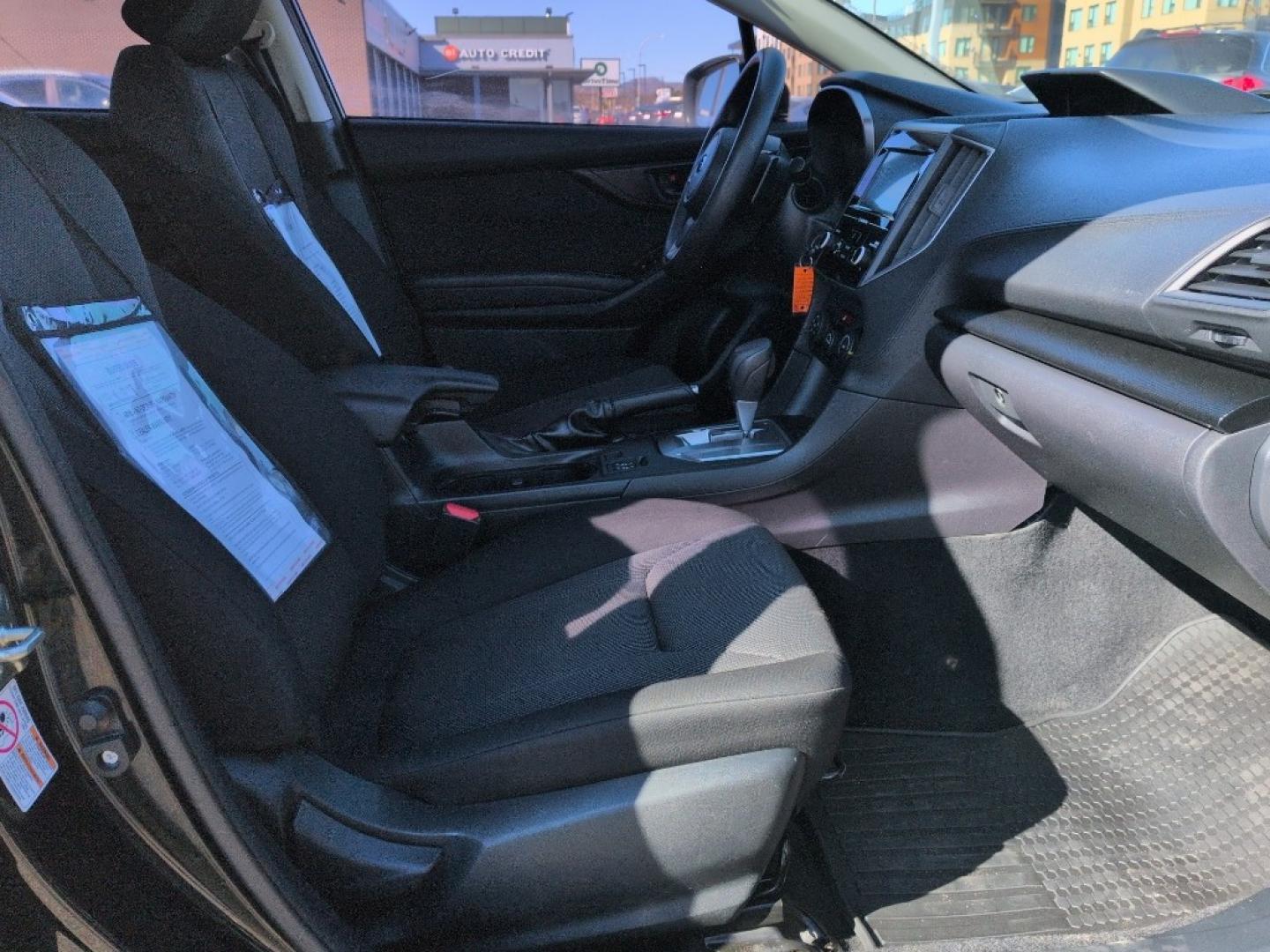 2017 BLACK /ACTUAL Subaru Impreza Premium (4S3GTAB68H3) with an 4 Cyl, 2.0L engine, Automatic transmission, located at 10890 W. Colfax Ave., Lakewood, CO, 80215, (303) 274-7692, 39.739914, -105.120132- Photo#17