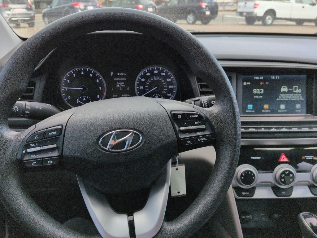 2019 RED Hyundai Elantra LIMITED (KMHD84LF6KU) with an 4 Cyl, 2.0L engine, Automatic transmission, located at 10890 W. Colfax Ave., Lakewood, CO, 80215, (303) 274-7692, 39.739914, -105.120132 - Photo#10