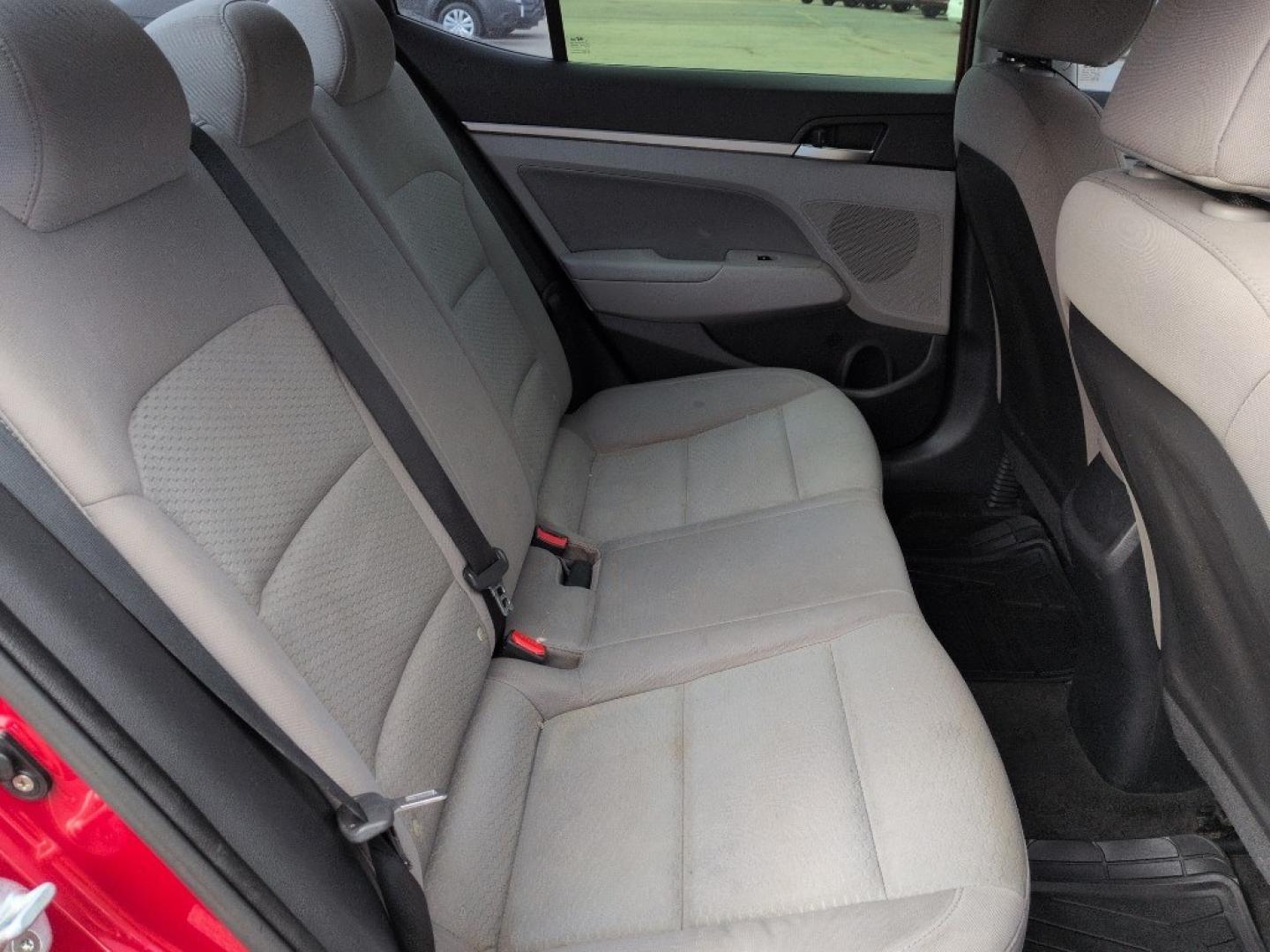 2019 RED Hyundai Elantra LIMITED (KMHD84LF6KU) with an 4 Cyl, 2.0L engine, Automatic transmission, located at 10890 W. Colfax Ave., Lakewood, CO, 80215, (303) 274-7692, 39.739914, -105.120132 - Photo#19