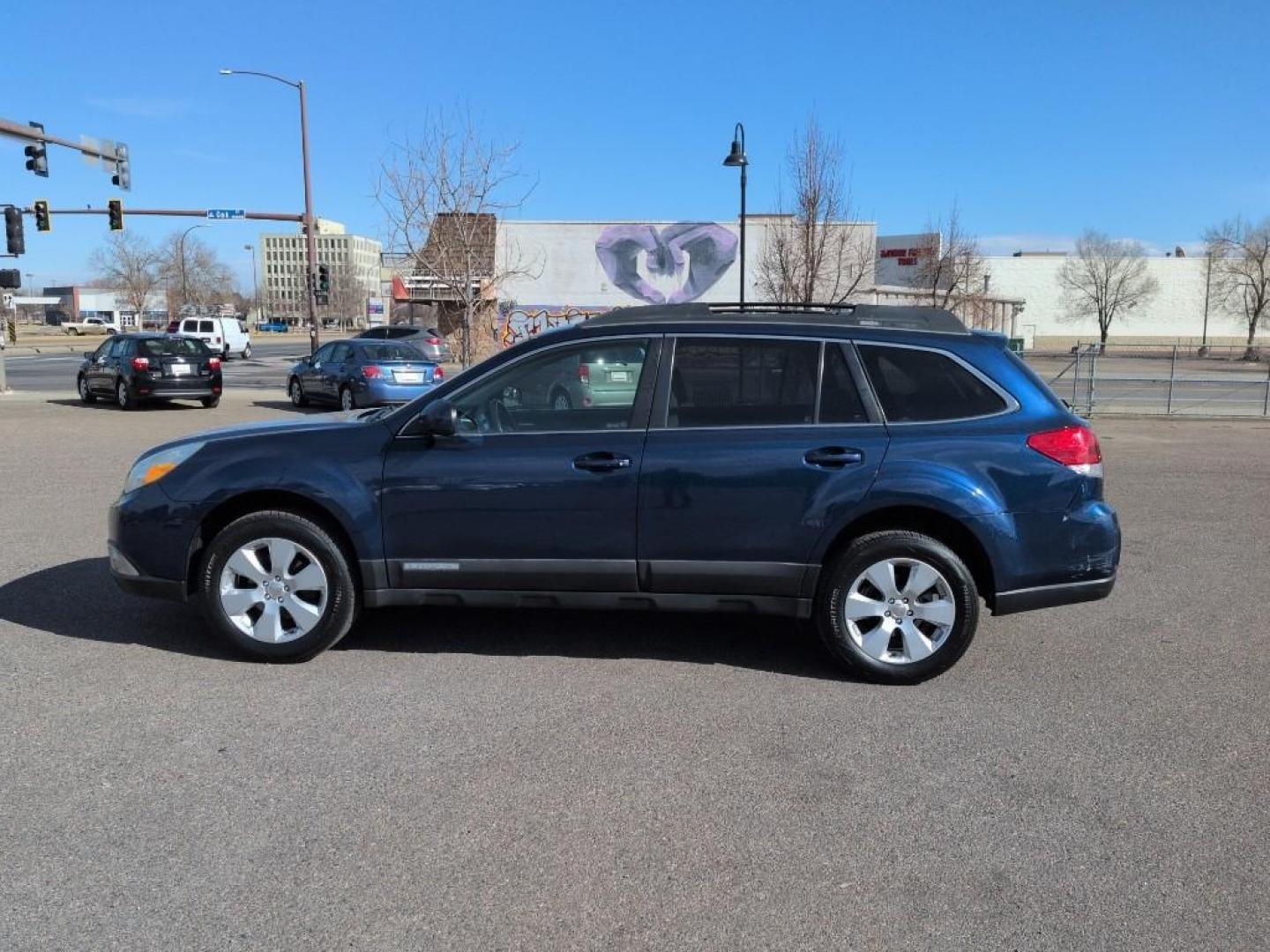 2011 BLUE Subaru Outback 2.5i Premium (4S4BRBGC5B1) with an 4 Cyl, 2.5L engine, Manual transmission, located at 10890 W. Colfax Ave., Lakewood, CO, 80215, (303) 274-7692, 39.739914, -105.120132 - Photo#7