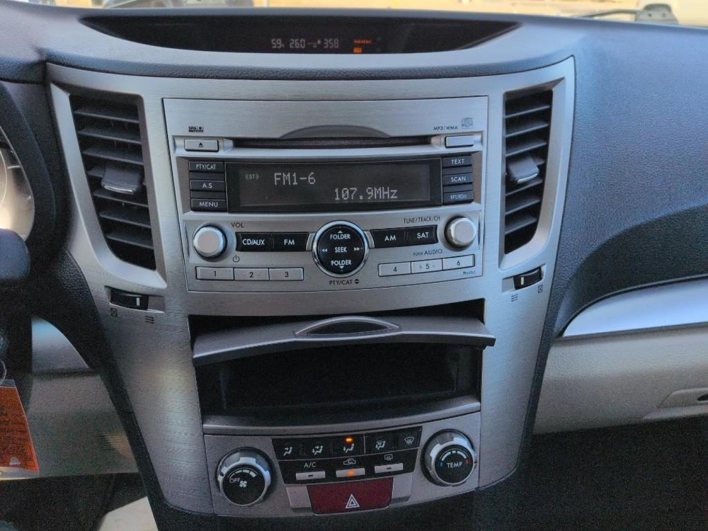 2011 BLUE Subaru Outback 2.5i Premium (4S4BRBGC5B1) with an 4 Cyl, 2.5L engine, Manual transmission, located at 10890 W. Colfax Ave., Lakewood, CO, 80215, (303) 274-7692, 39.739914, -105.120132 - Photo#12