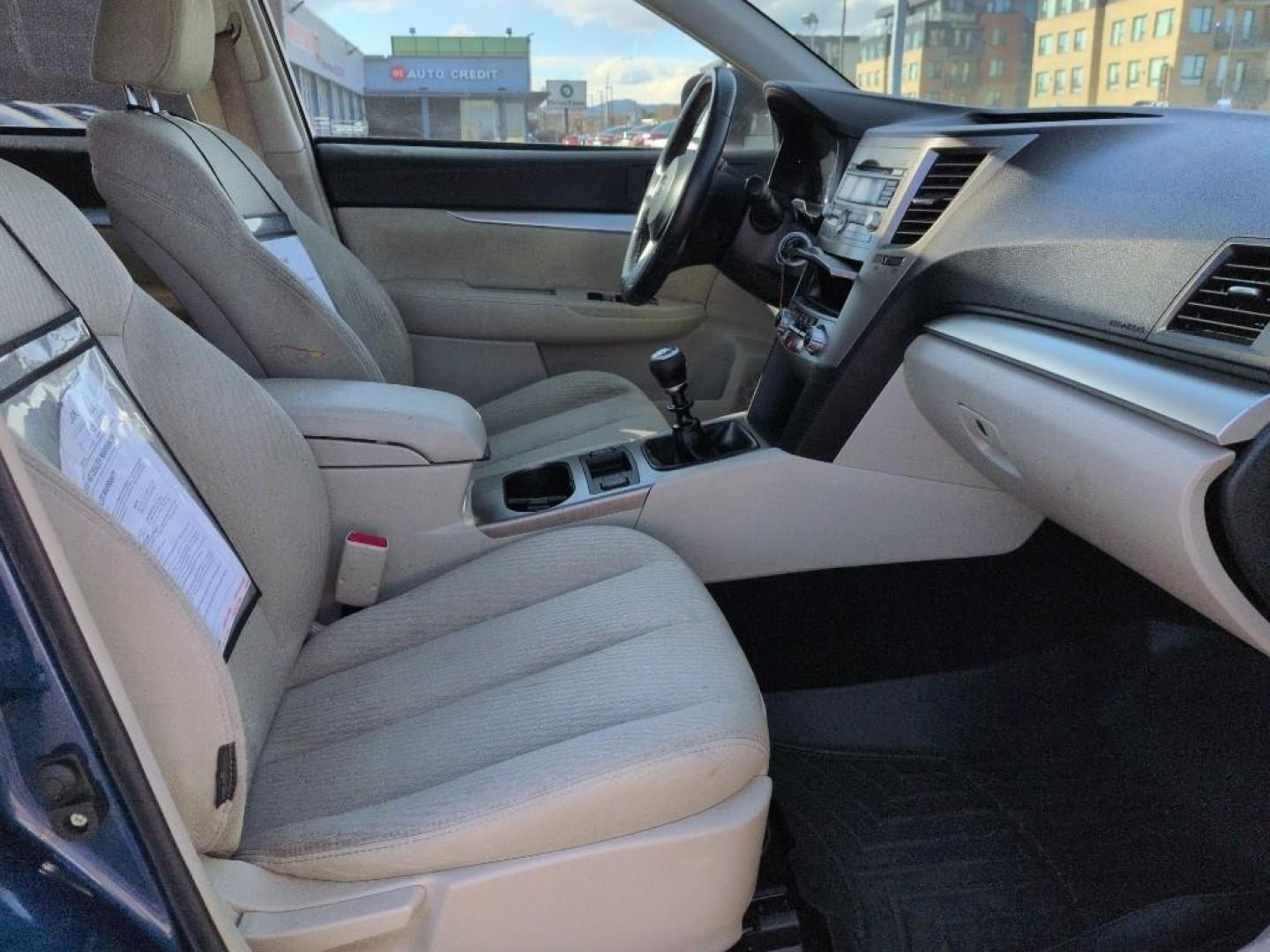 2011 BLUE Subaru Outback 2.5i Premium (4S4BRBGC5B1) with an 4 Cyl, 2.5L engine, Manual transmission, located at 10890 W. Colfax Ave., Lakewood, CO, 80215, (303) 274-7692, 39.739914, -105.120132 - Photo#19