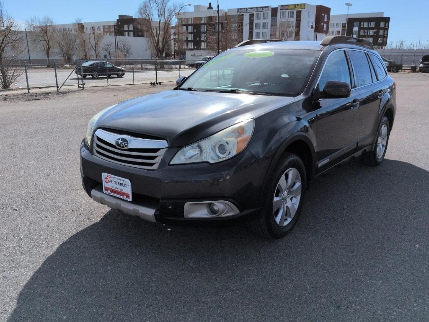 2011 GRAY Subaru Outback Limited (4S4BRDKC3B2) with an 6 Cyl, 3.6L engine, Automatic transmission, located at 10890 W. Colfax Ave., Lakewood, CO, 80215, (303) 274-7692, 39.739914, -105.120132 - Photo#0