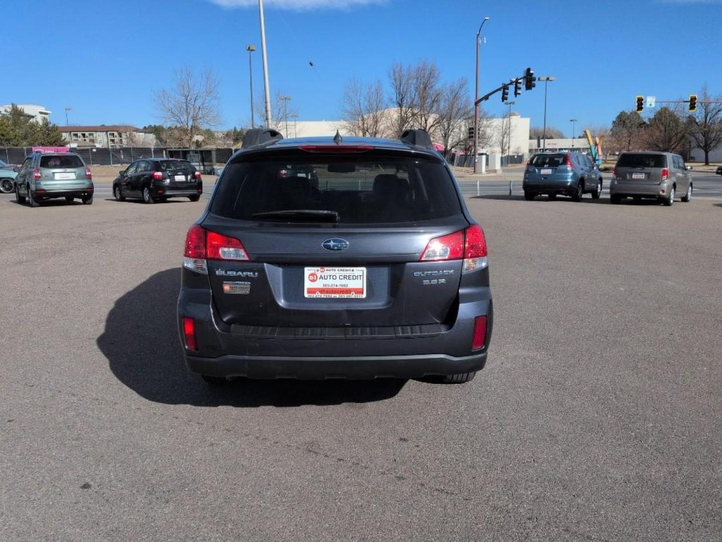 2011 GRAY Subaru Outback Limited (4S4BRDKC3B2) with an 6 Cyl, 3.6L engine, Automatic transmission, located at 10890 W. Colfax Ave., Lakewood, CO, 80215, (303) 274-7692, 39.739914, -105.120132 - Photo#5
