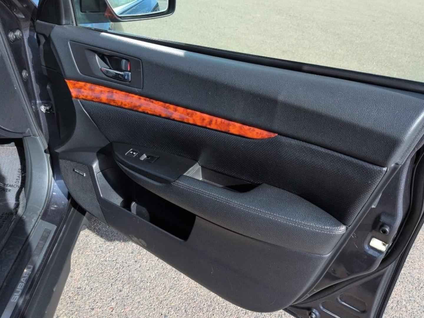 2011 GRAY Subaru Outback Limited (4S4BRDKC3B2) with an 6 Cyl, 3.6L engine, Automatic transmission, located at 10890 W. Colfax Ave., Lakewood, CO, 80215, (303) 274-7692, 39.739914, -105.120132 - Photo#19