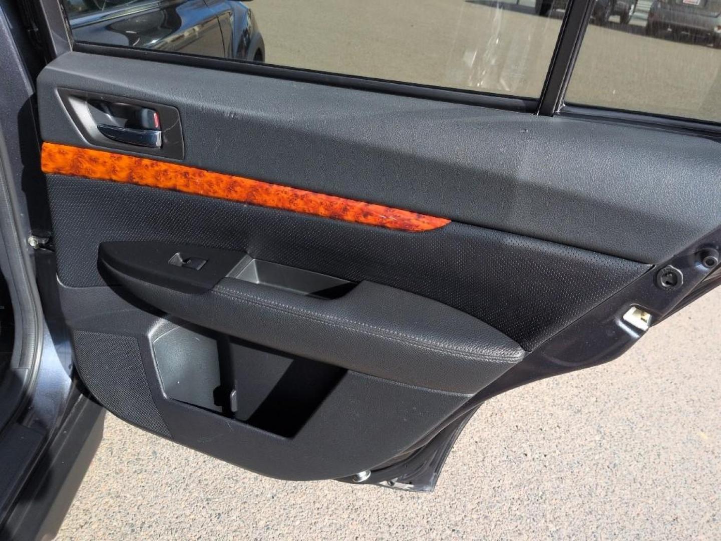 2011 GRAY Subaru Outback Limited (4S4BRDKC3B2) with an 6 Cyl, 3.6L engine, Automatic transmission, located at 10890 W. Colfax Ave., Lakewood, CO, 80215, (303) 274-7692, 39.739914, -105.120132 - Photo#21