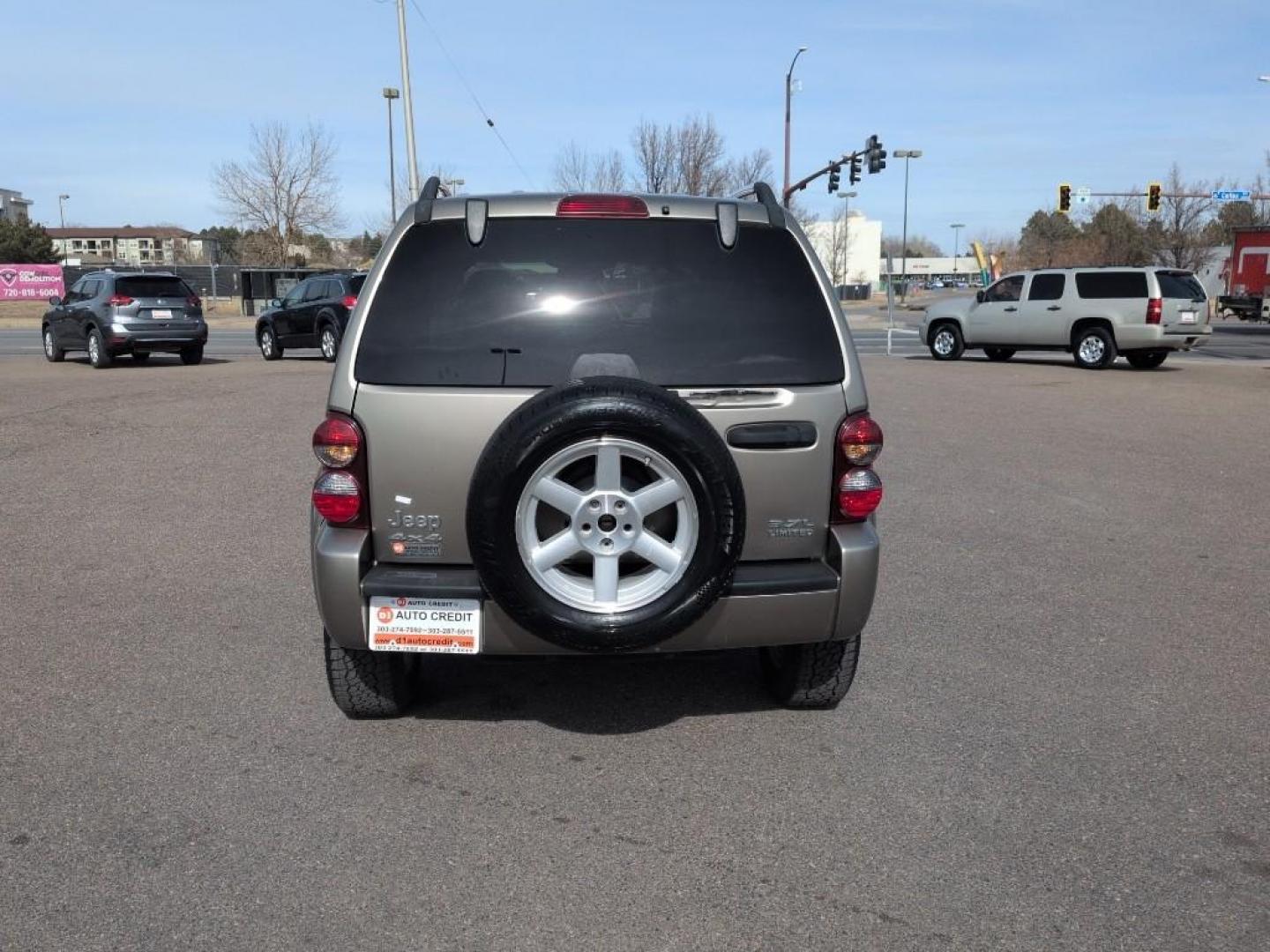 2006 TAN Jeep Liberty Limited (1J4GL58K66W) with an V6, 3.7L (225 CID) engine, Automatic transmission, located at 10890 W. Colfax Ave., Lakewood, CO, 80215, (303) 274-7692, 39.739914, -105.120132 - Photo#5