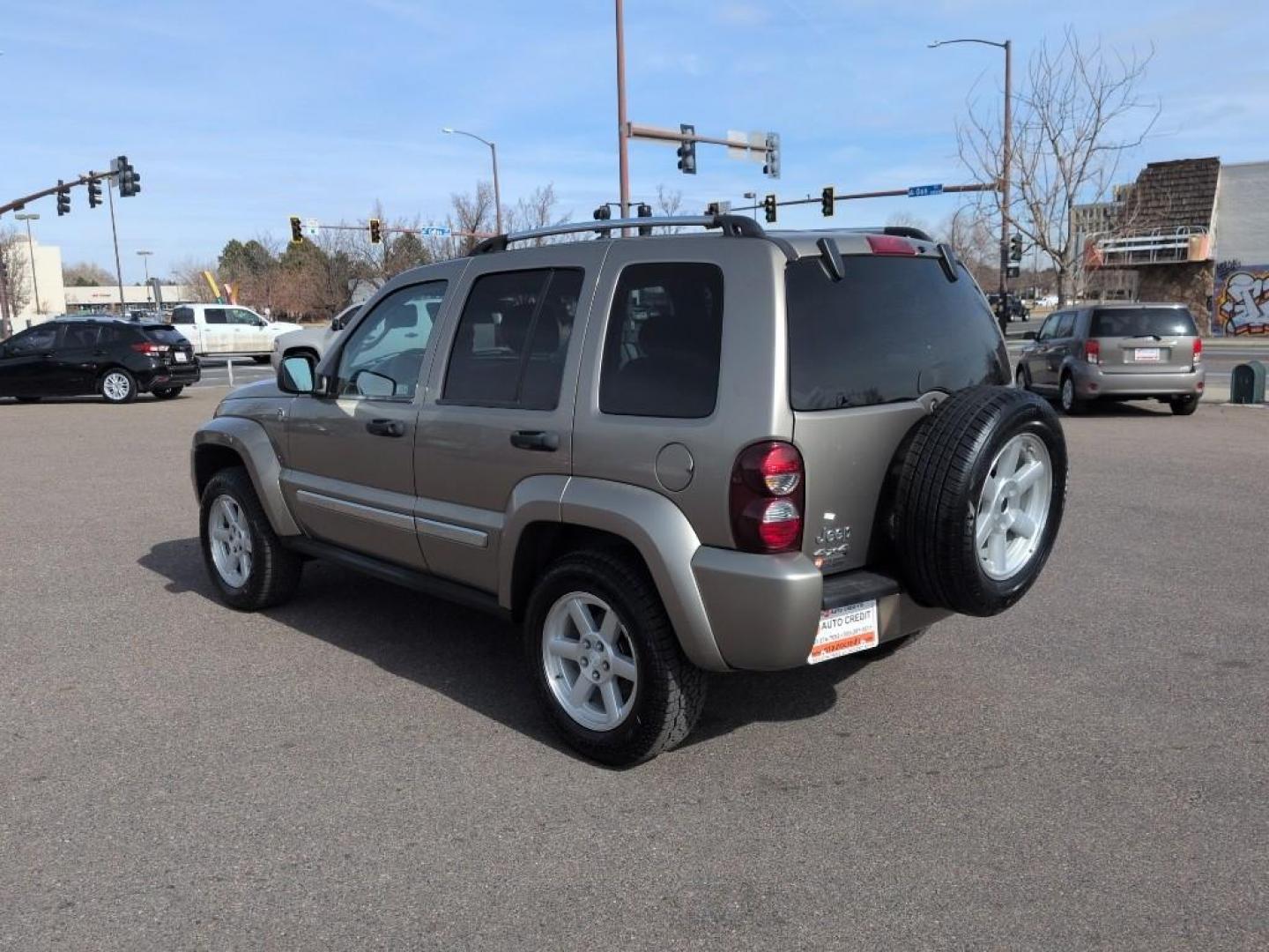2006 TAN Jeep Liberty Limited (1J4GL58K66W) with an V6, 3.7L (225 CID) engine, Automatic transmission, located at 10890 W. Colfax Ave., Lakewood, CO, 80215, (303) 274-7692, 39.739914, -105.120132 - Photo#6