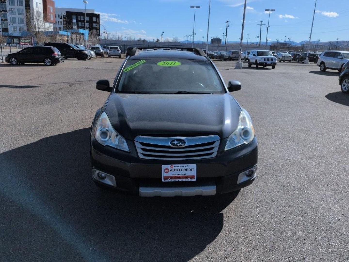 2011 GRAY Subaru Outback 2.5i Limited (4S4BRBLC4B3) with an 4 Cyl, 2.5L engine, Automatic transmission, located at 10890 W. Colfax Ave., Lakewood, CO, 80215, (303) 274-7692, 39.739914, -105.120132 - Photo#1