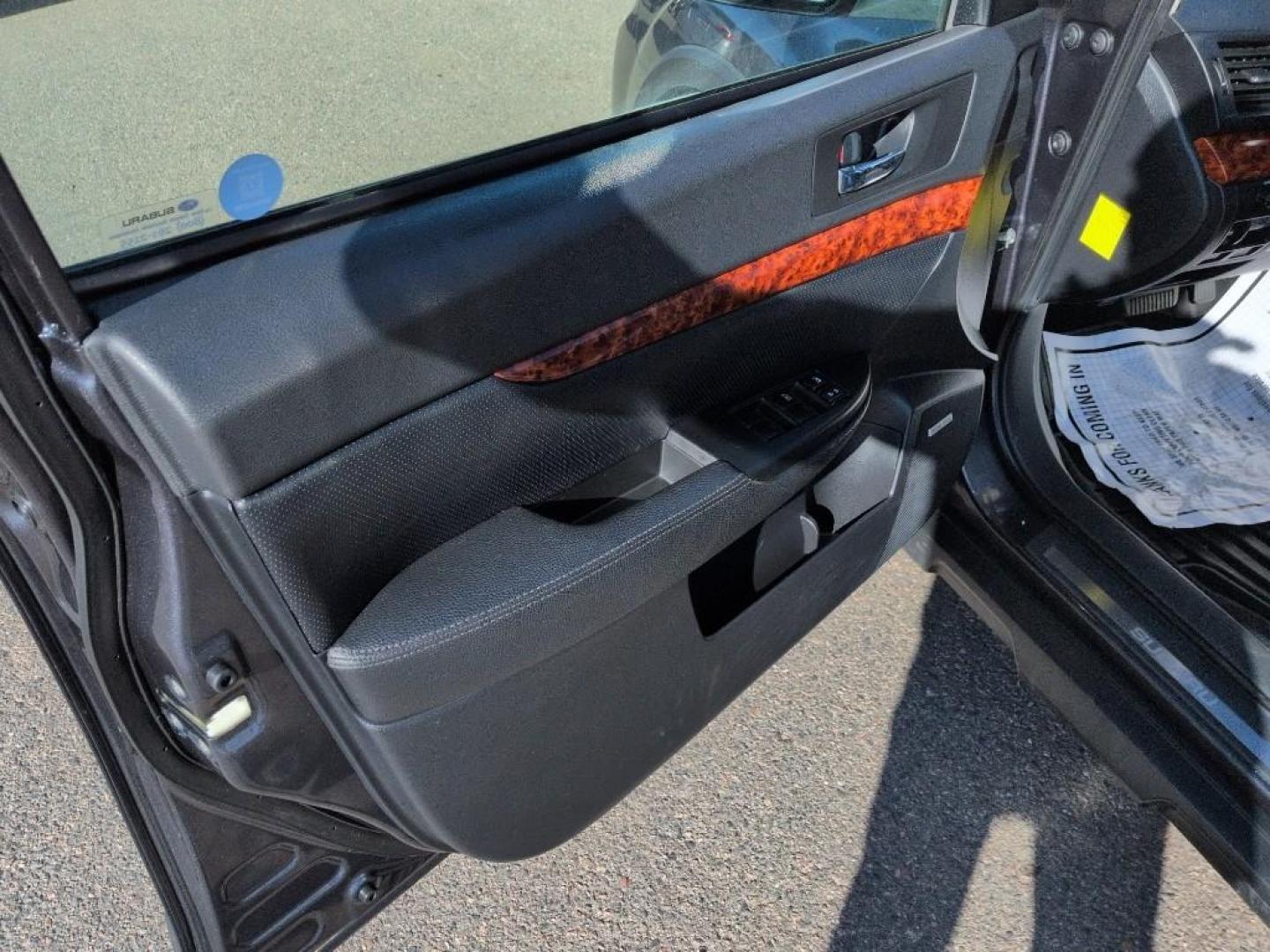 2011 GRAY Subaru Outback 2.5i Limited (4S4BRBLC4B3) with an 4 Cyl, 2.5L engine, Automatic transmission, located at 10890 W. Colfax Ave., Lakewood, CO, 80215, (303) 274-7692, 39.739914, -105.120132 - Photo#8