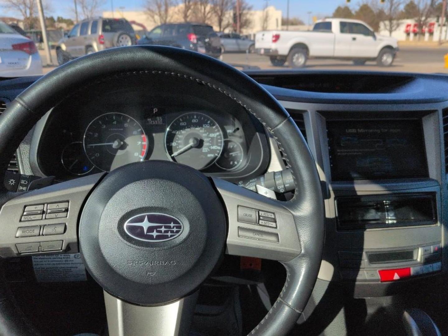 2011 GRAY Subaru Outback 2.5i Limited (4S4BRBLC4B3) with an 4 Cyl, 2.5L engine, Automatic transmission, located at 10890 W. Colfax Ave., Lakewood, CO, 80215, (303) 274-7692, 39.739914, -105.120132 - Photo#10