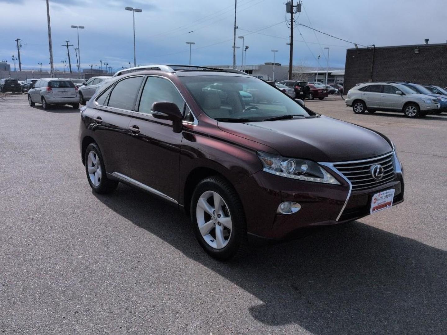 2015 RED Lexus RX 350 Base (2T2BK1BA0FC) with an V6, 3.5L engine, Automatic transmission, located at 10890 W. Colfax Ave., Lakewood, CO, 80215, (303) 274-7692, 39.739914, -105.120132 - Photo#2