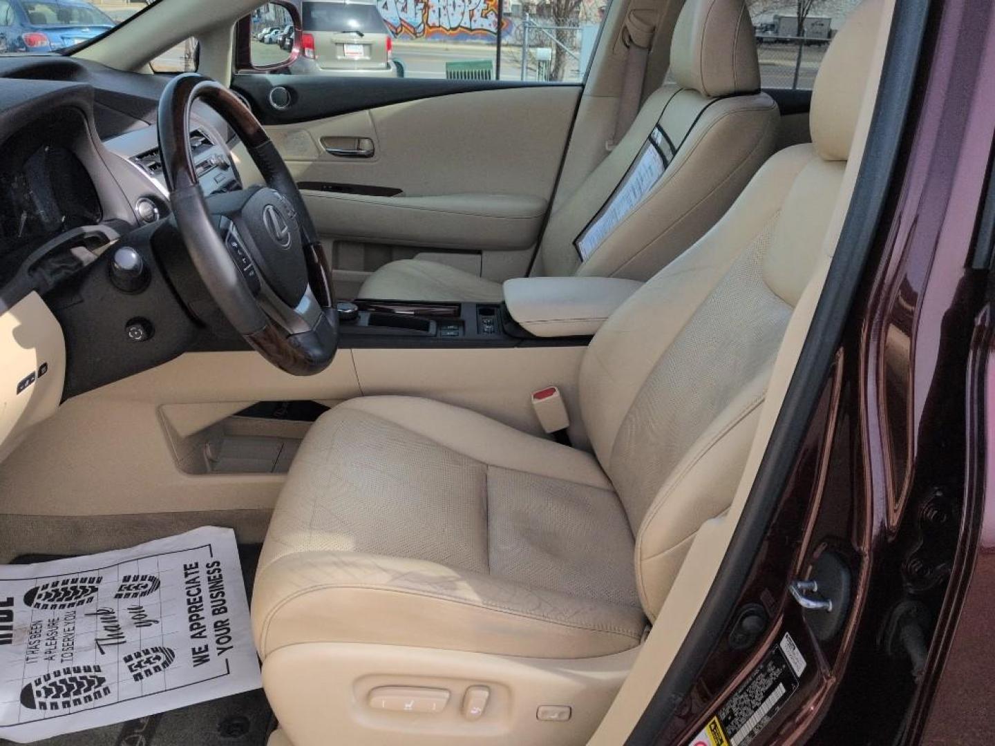 2015 RED Lexus RX 350 Base (2T2BK1BA0FC) with an V6, 3.5L engine, Automatic transmission, located at 10890 W. Colfax Ave., Lakewood, CO, 80215, (303) 274-7692, 39.739914, -105.120132 - Photo#9