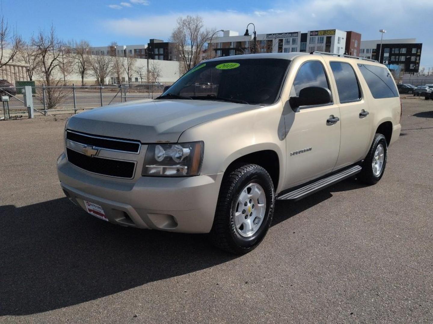 2010 GOLD Chevrolet Suburban LS (1GNUKHE34AR) with an V8, 5.3L engine, Automatic transmission, located at 10890 W. Colfax Ave., Lakewood, CO, 80215, (303) 274-7692, 39.739914, -105.120132 - Photo#0