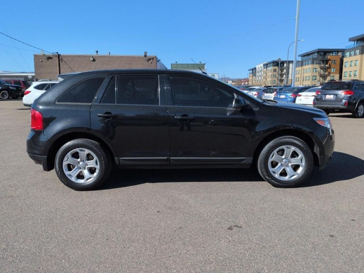 2013 BLACK Ford Edge SEL (2FMDK4JC3DB) with an V6, 3.5L engine, Automatic transmission, located at 10890 W. Colfax Ave., Lakewood, CO, 80215, (303) 274-7692, 39.739914, -105.120132 - Photo#3