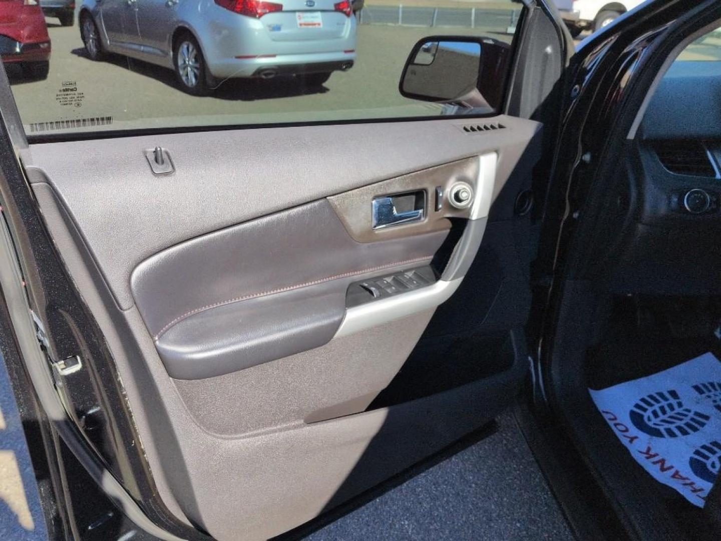 2013 BLACK Ford Edge SEL (2FMDK4JC3DB) with an V6, 3.5L engine, Automatic transmission, located at 10890 W. Colfax Ave., Lakewood, CO, 80215, (303) 274-7692, 39.739914, -105.120132 - Photo#8