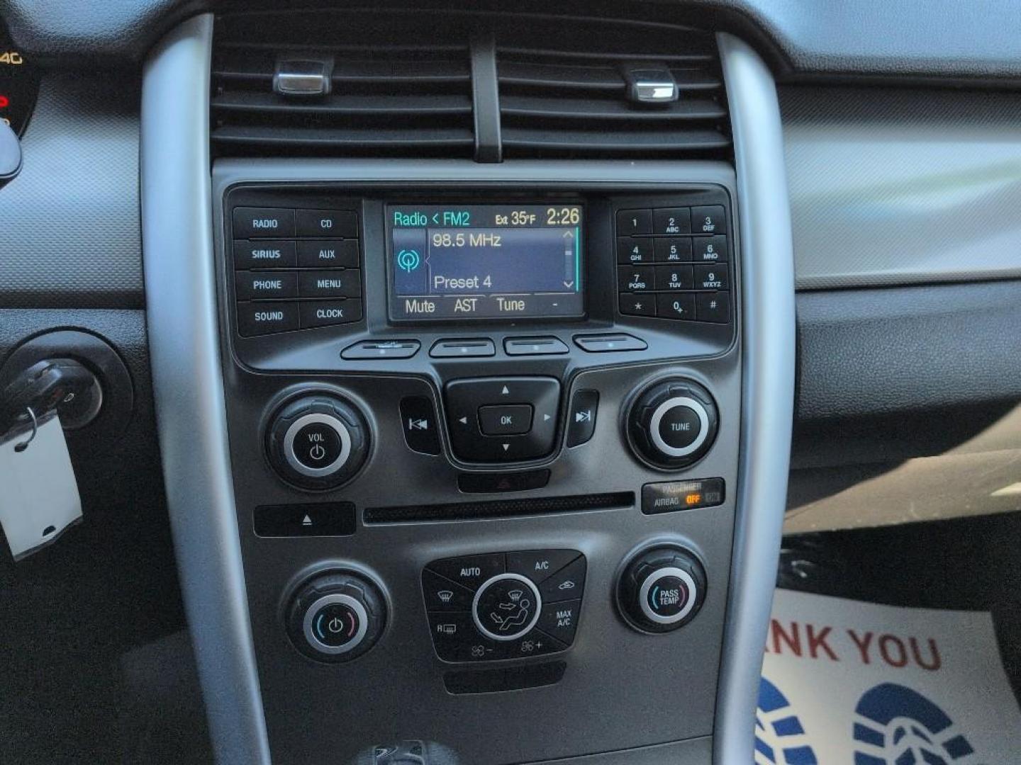 2013 BLACK Ford Edge SEL (2FMDK4JC3DB) with an V6, 3.5L engine, Automatic transmission, located at 10890 W. Colfax Ave., Lakewood, CO, 80215, (303) 274-7692, 39.739914, -105.120132 - Photo#12