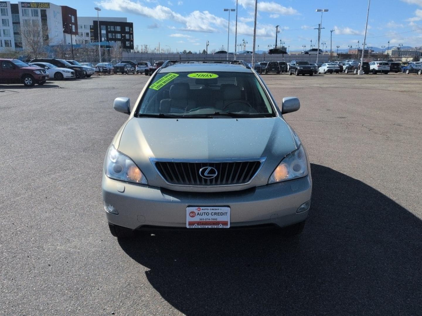 2008 SILVER Lexus RX 350 Base (2T2HK31UX8C) with an V6, 3.5L engine, Automatic transmission, located at 10890 W. Colfax Ave., Lakewood, CO, 80215, (303) 274-7692, 39.739914, -105.120132 - Photo#1
