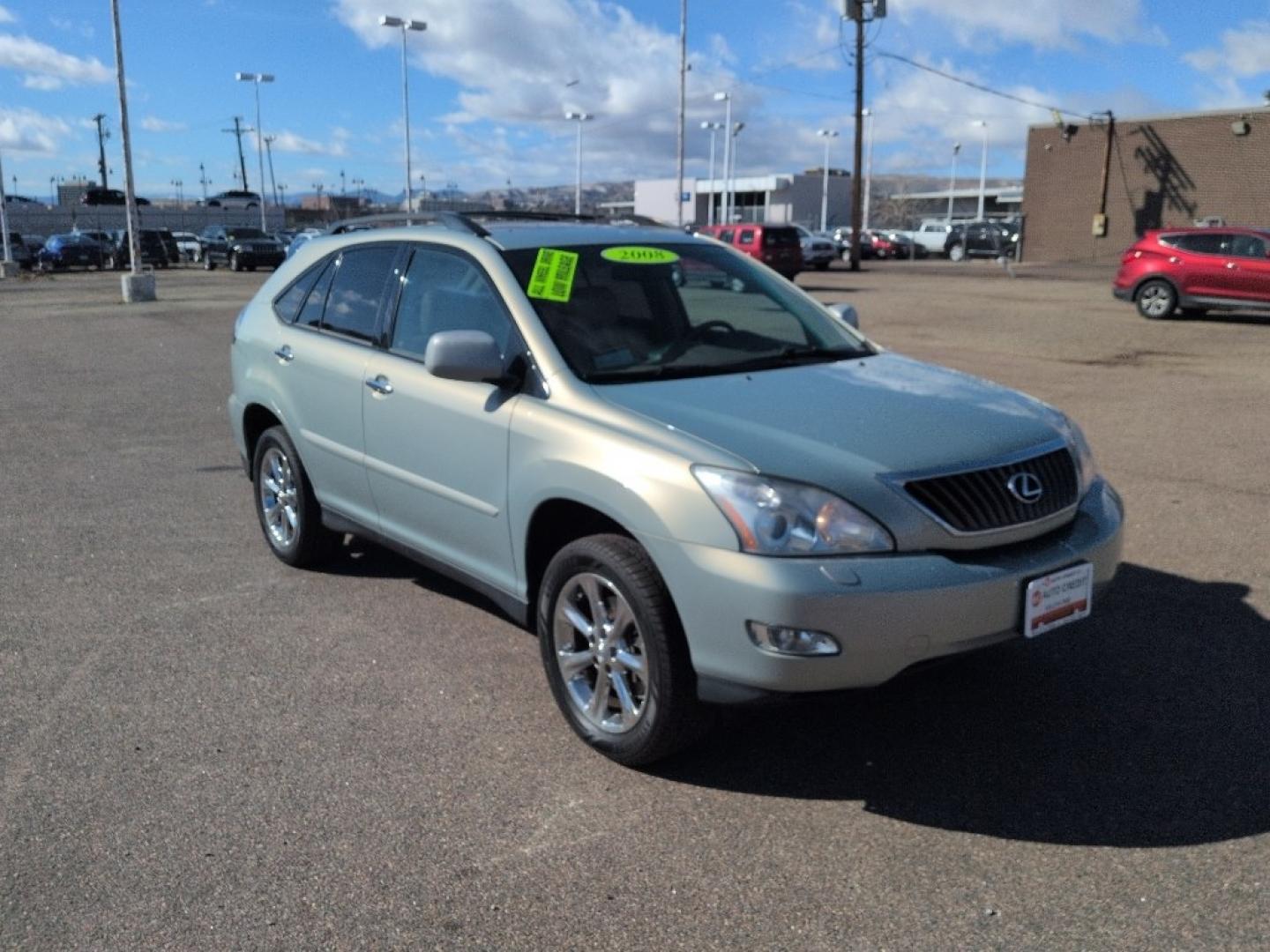 2008 SILVER Lexus RX 350 Base (2T2HK31UX8C) with an V6, 3.5L engine, Automatic transmission, located at 10890 W. Colfax Ave., Lakewood, CO, 80215, (303) 274-7692, 39.739914, -105.120132 - Photo#2