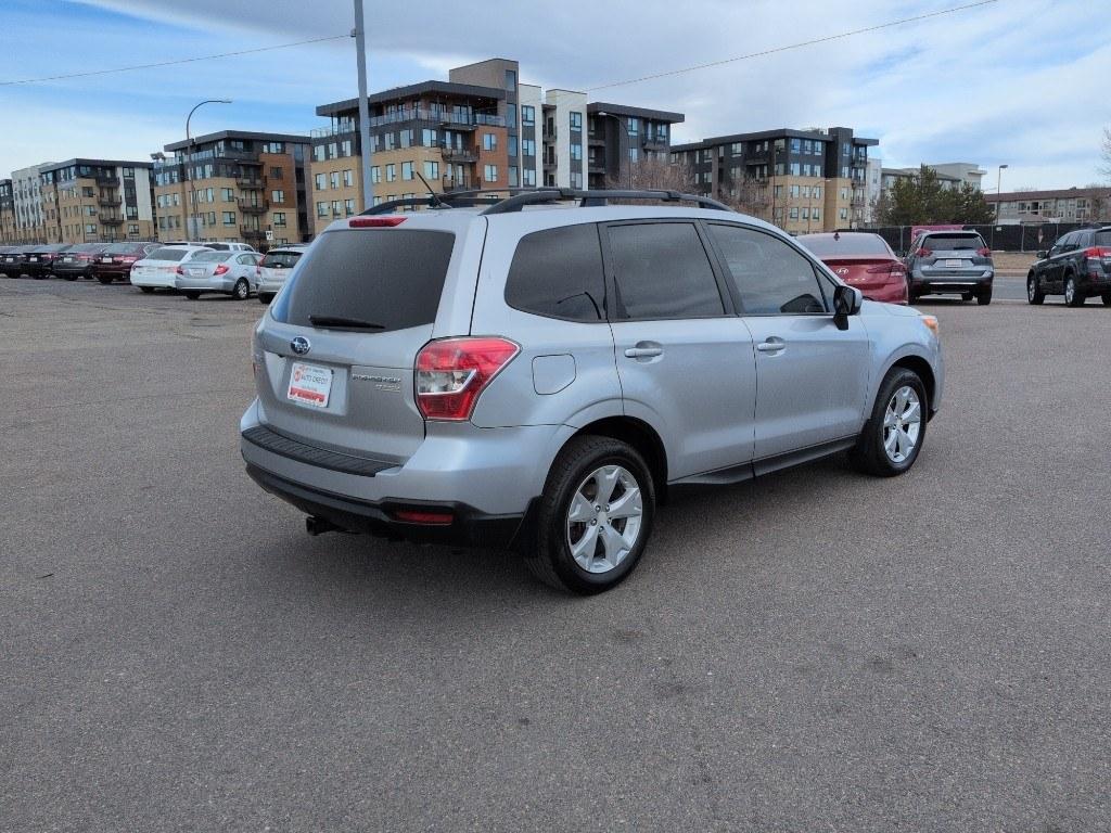 2015 SILVER Subaru Forester 2.5i Premium (JF2SJADC3FH) with an 4 Cyl, 2.5L engine, Automatic transmission, located at 10890 W. Colfax Ave., Lakewood, CO, 80215, (303) 274-7692, 39.739914, -105.120132 - Photo#4