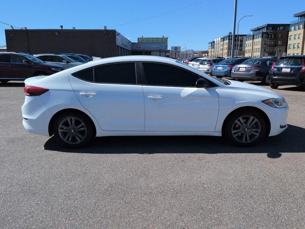 2017 WHITE Hyundai Elantra LIMITED (5NPD84LF7HH) with an 4 Cyl, 2.0L engine, Automatic transmission, located at 10890 W. Colfax Ave., Lakewood, CO, 80215, (303) 274-7692, 39.739914, -105.120132 - Photo#3