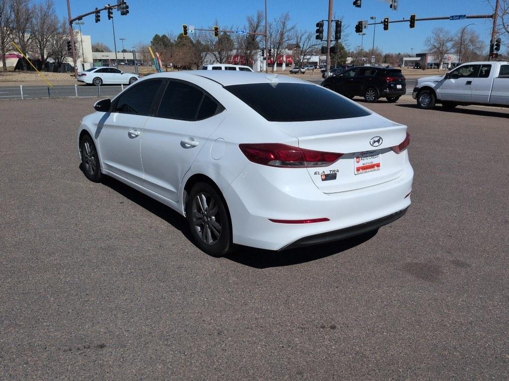 2017 WHITE Hyundai Elantra LIMITED (5NPD84LF7HH) with an 4 Cyl, 2.0L engine, Automatic transmission, located at 10890 W. Colfax Ave., Lakewood, CO, 80215, (303) 274-7692, 39.739914, -105.120132 - Photo#6