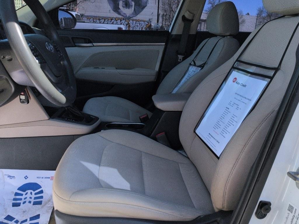 2017 WHITE Hyundai Elantra LIMITED (5NPD84LF7HH) with an 4 Cyl, 2.0L engine, Automatic transmission, located at 10890 W. Colfax Ave., Lakewood, CO, 80215, (303) 274-7692, 39.739914, -105.120132 - Photo#9