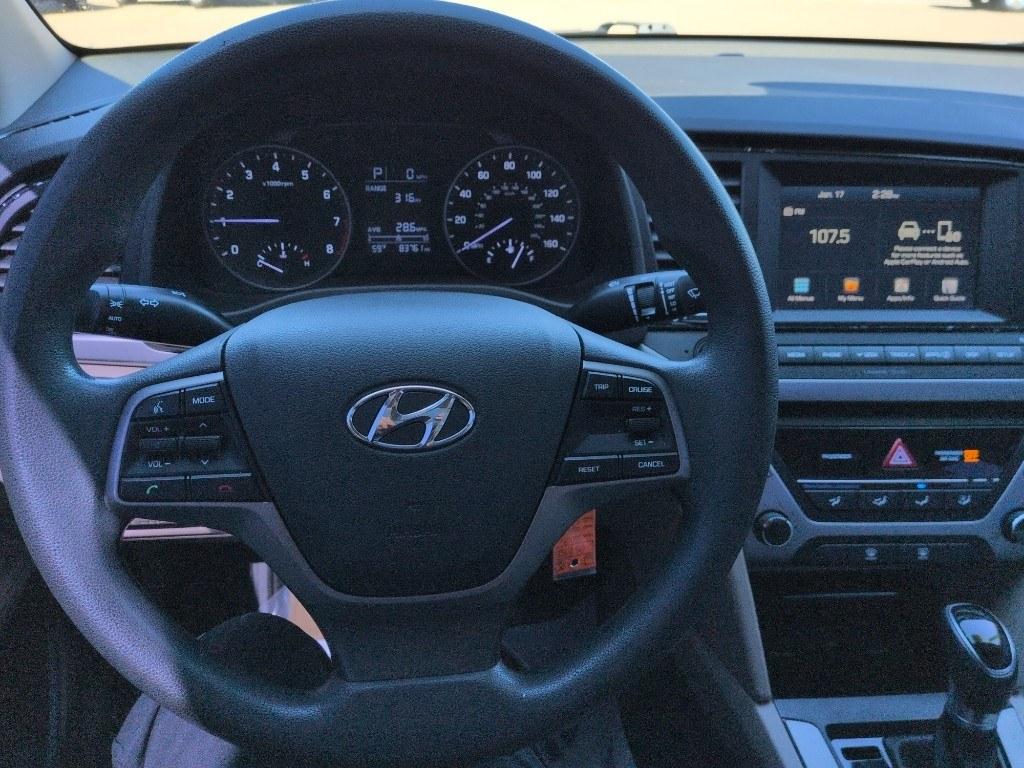 2017 WHITE Hyundai Elantra LIMITED (5NPD84LF7HH) with an 4 Cyl, 2.0L engine, Automatic transmission, located at 10890 W. Colfax Ave., Lakewood, CO, 80215, (303) 274-7692, 39.739914, -105.120132 - Photo#10