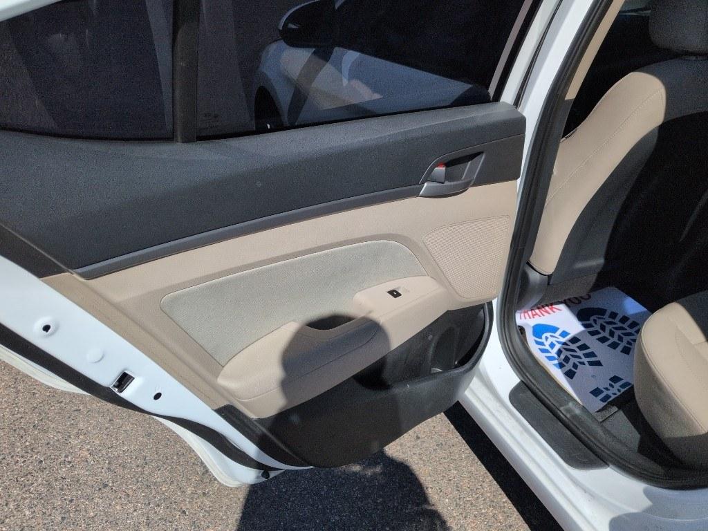 2017 WHITE Hyundai Elantra LIMITED (5NPD84LF7HH) with an 4 Cyl, 2.0L engine, Automatic transmission, located at 10890 W. Colfax Ave., Lakewood, CO, 80215, (303) 274-7692, 39.739914, -105.120132 - Photo#14