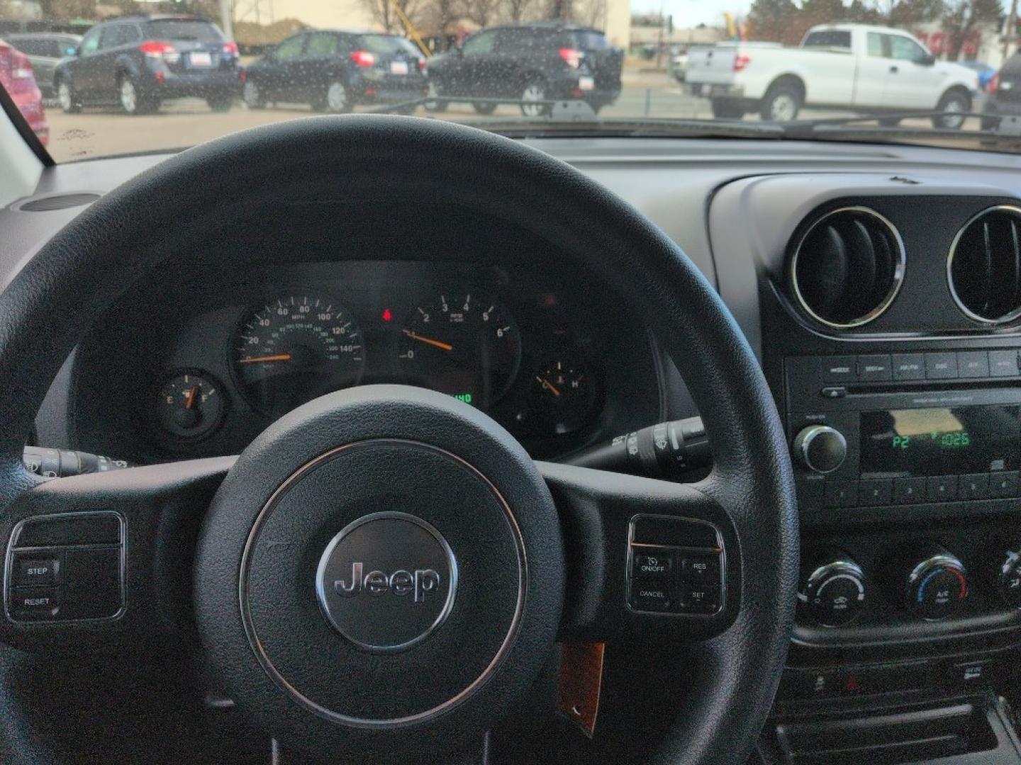 2014 GRAY Jeep Compass Sport (1C4NJCAA5ED) with an 4 Cyl, 2.0L engine, Manual transmission, located at 10890 W. Colfax Ave., Lakewood, CO, 80215, (303) 274-7692, 39.739914, -105.120132 - Photo#10