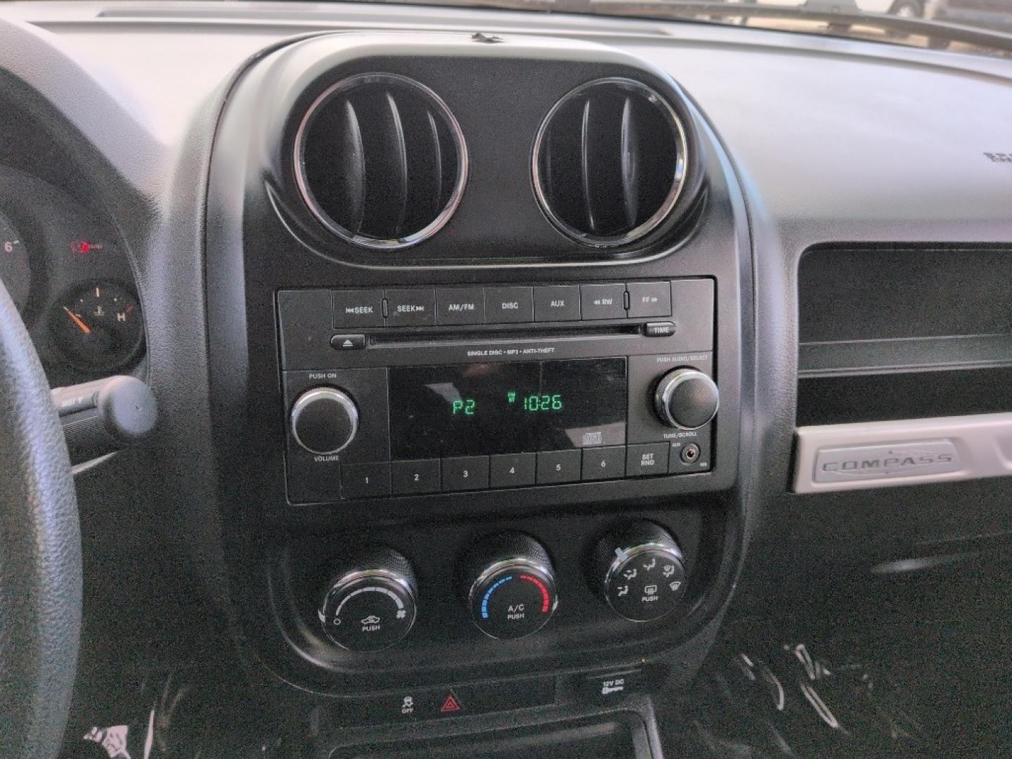 2014 GRAY Jeep Compass Sport (1C4NJCAA5ED) with an 4 Cyl, 2.0L engine, Manual transmission, located at 10890 W. Colfax Ave., Lakewood, CO, 80215, (303) 274-7692, 39.739914, -105.120132 - Photo#12