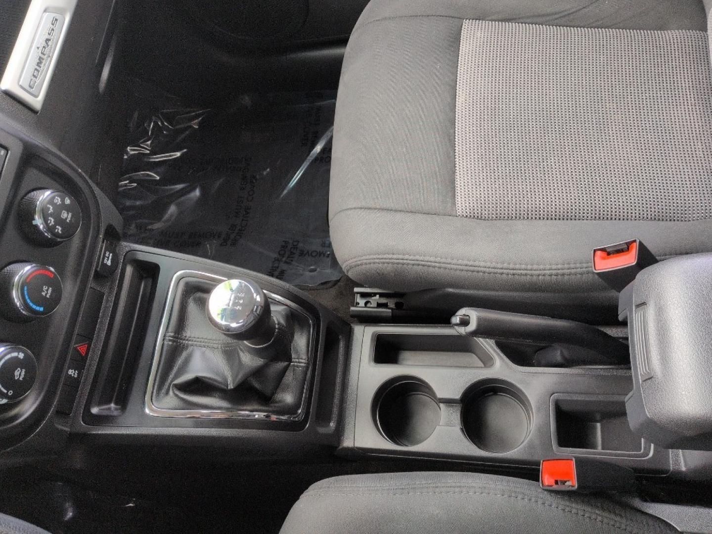 2014 GRAY Jeep Compass Sport (1C4NJCAA5ED) with an 4 Cyl, 2.0L engine, Manual transmission, located at 10890 W. Colfax Ave., Lakewood, CO, 80215, (303) 274-7692, 39.739914, -105.120132 - Photo#13