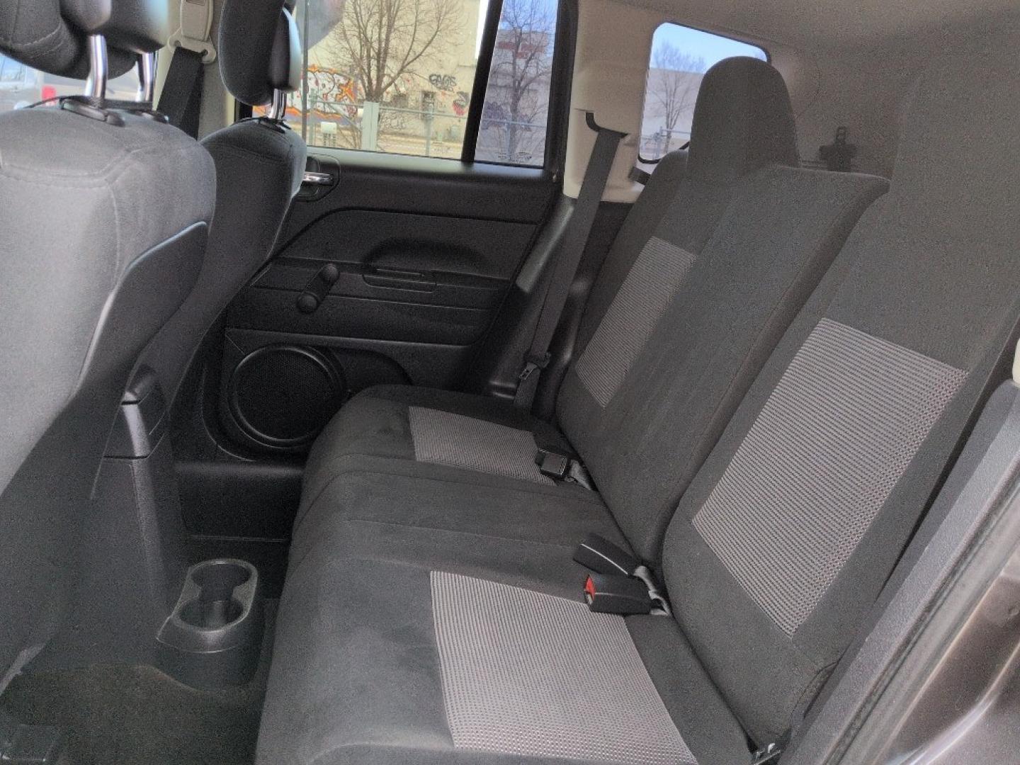 2014 GRAY Jeep Compass Sport (1C4NJCAA5ED) with an 4 Cyl, 2.0L engine, Manual transmission, located at 10890 W. Colfax Ave., Lakewood, CO, 80215, (303) 274-7692, 39.739914, -105.120132 - Photo#15