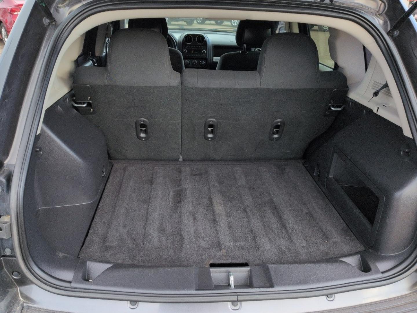 2014 GRAY Jeep Compass Sport (1C4NJCAA5ED) with an 4 Cyl, 2.0L engine, Manual transmission, located at 10890 W. Colfax Ave., Lakewood, CO, 80215, (303) 274-7692, 39.739914, -105.120132 - Photo#20