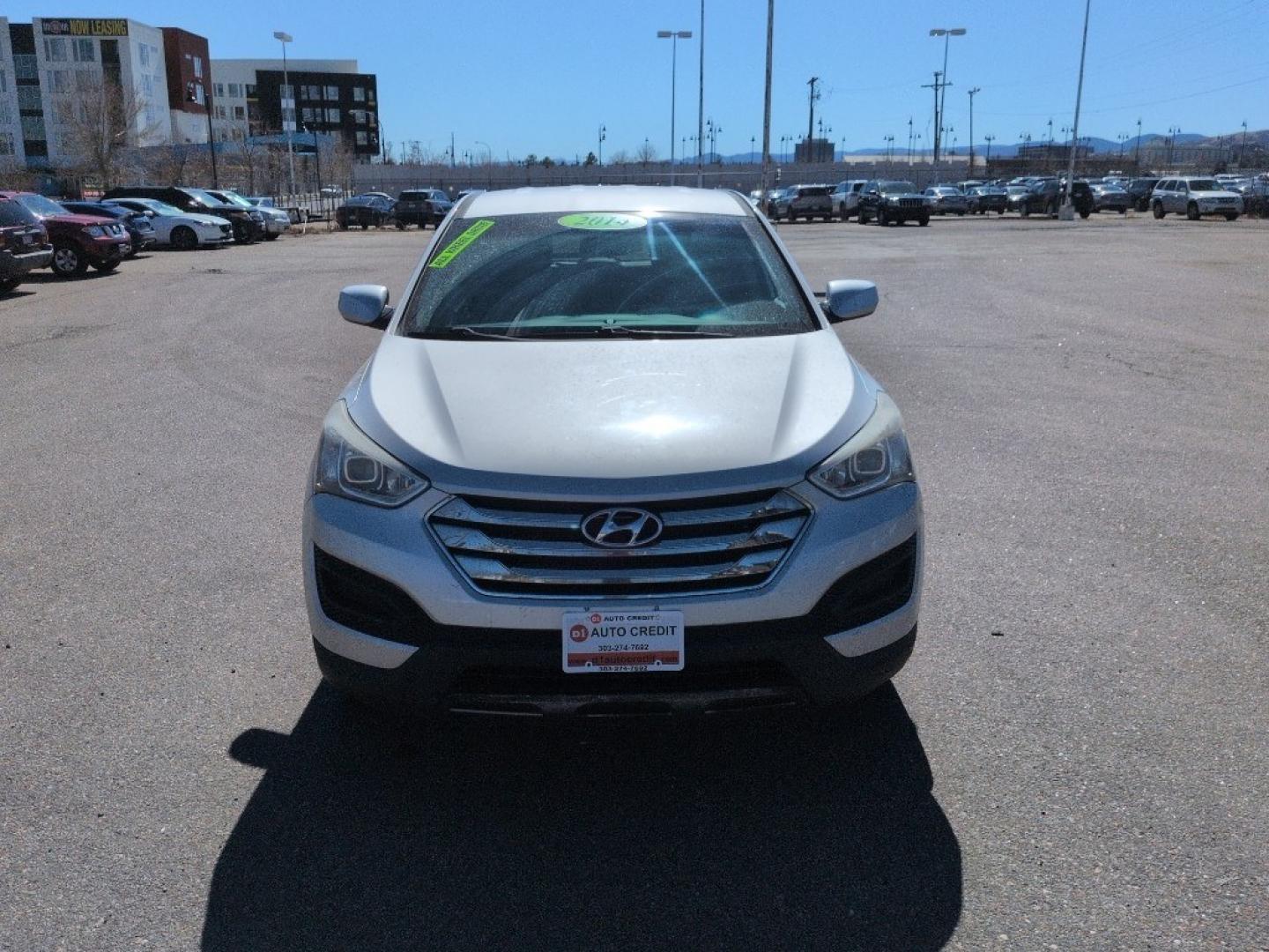 2014 SILVER Hyundai Santa Fe Sport Base (5XYZTDLB9EG) with an 4 Cyl, 2.4L engine, Automatic transmission, located at 10890 W. Colfax Ave., Lakewood, CO, 80215, (303) 274-7692, 39.739914, -105.120132 - Photo#1