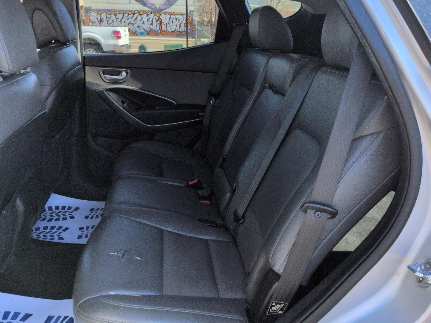 2014 SILVER Hyundai Santa Fe Sport Base (5XYZTDLB9EG) with an 4 Cyl, 2.4L engine, Automatic transmission, located at 10890 W. Colfax Ave., Lakewood, CO, 80215, (303) 274-7692, 39.739914, -105.120132 - Photo#15